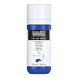 Liquitex Soft Body Artist Acrylics - Ultramarine Blue Green Shade, 237 ml
