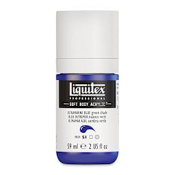 Liquitex Soft Body Artist Acrylics - Ultramarine Blue (Green Shade), 59 ml bottle