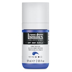Liquitex Soft Body Artist Acrylics - Cobalt Blue Hue, 59 ml bottle