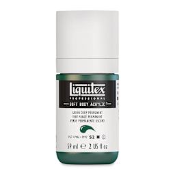 Liquitex Soft Body Artist Acrylics - Green Deep Permanent, 59 ml bottle