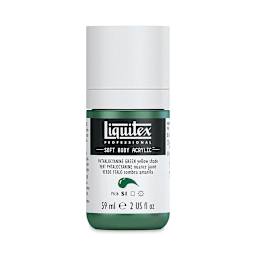 Liquitex Soft Body Artist Acrylics - Phthalo Green (Yellow Shade), 2 oz