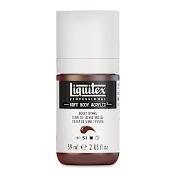 Liquitex Soft Body Artist Acrylics - Burnt Sienna, 59 ml bottle