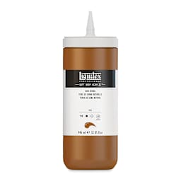 Liquitex Soft Body Artist Acrylics - Raw Sienna, 946 ml