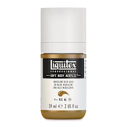 Liquitex Soft Body Artist Acrylics - Iridescent Rich Gold, 59 ml bottle
