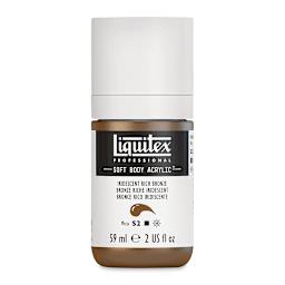 Liquitex Soft Body Artist Acrylics - Iridescent Rich Bronze, 59 ml bottle