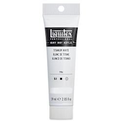Liquitex Heavy Body Artist Acrylics - Titanium White, 2 oz Tube
