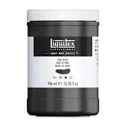 Liquitex Heavy Body Artist Acrylics - Mars Black, 946 ml, Jar