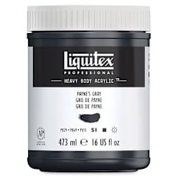 Liquitex Heavy Body Artist Acrylics - Payne's Gray, 16 oz Jar