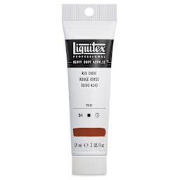 Liquitex Heavy Body Artist Acrylics - Red Oxide, 2 oz Tube
