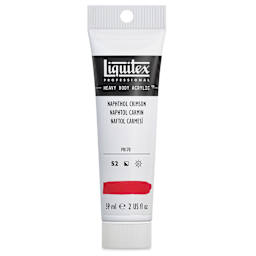 Liquitex Heavy Body Artist Acrylics - Naphthol Crimson, 2 oz Tube