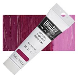 Liquitex Heavy Body Artist Acrylic - Deep Magenta, 2 oz Tube and swatch
