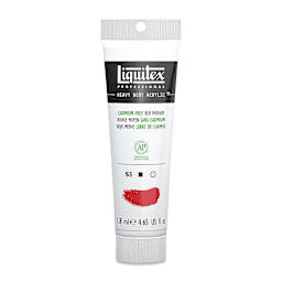 Liquitex Heavy Body Artist Acrylics - Cadmium-Free Red Medium, 4.65 oz