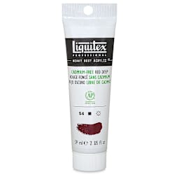 Liquitex Heavy Body Artist Acrylics - Cadmium-Free Red Deep, 2 oz