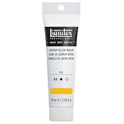 Liquitex Heavy Body Artist Acrylics - Cadmium Yellow Medium, 2 oz tube