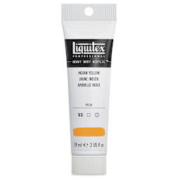 Liquitex Heavy Body Artist Acrylics - Indian Yellow, 2 oz Tube