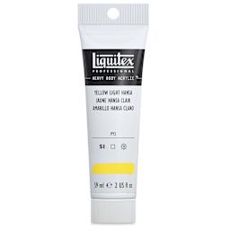 Liquitex Heavy Body Artist Acrylics - Yellow Light Hansa, 2 oz Tube