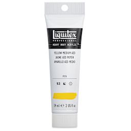 Liquitex Heavy Body Artist Acrylics - Yellow Medium Azo, 2 oz tube