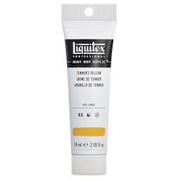 Liquitex Heavy Body Artist Acrylics - Turner's Yellow, 2 oz Tube