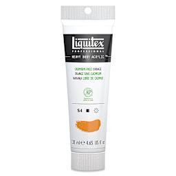 Liquitex Heavy Body Artist Acrylics - Cadmium-Free Orange, 4.65 oz