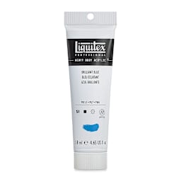 Liquitex Heavy Body Artist Acrylics - Brilliant Blue, 4.65 oz tube