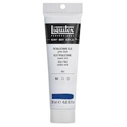 Liquitex Heavy Body Artist Acrylics - Phthalo Blue (Green Shade), 4.65 oz Tube