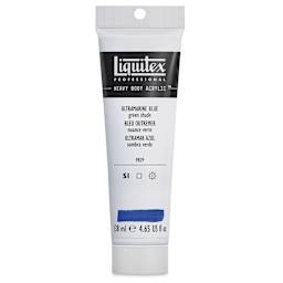 Liquitex Heavy Body Artist Acrylics - Ultramarine Blue (Green Shade), 4.65 oz Tube