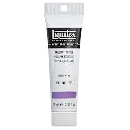 Liquitex Heavy Body Artist Acrylics - Brilliant Purple, 2 oz Tube