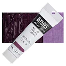 Liquitex Heavy Body Artist Acrylic - Violet Muted Collection and swatch