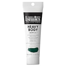 Liquitex Heavy Body Artist Acrylics - Phthalo Green (Blue Shade), 2 oz Tube