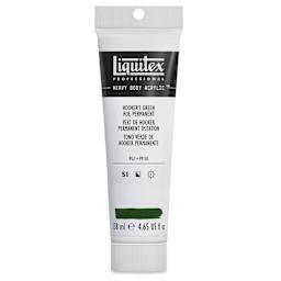 Liquitex Heavy Body Artist Acrylics - Hooker's Green Hue Permanent, 4.65 oz Tube