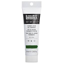 Liquitex Heavy Body Artist Acrylics - Hooker's Green Hue Permanent, 2 oz Tube