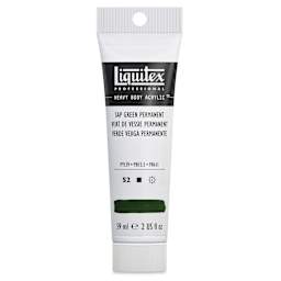 Liquitex Heavy Body Artist Acrylics - Sap Green Permanent, 2 oz Tube