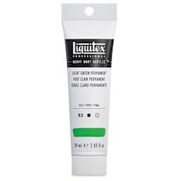 Liquitex Heavy Body Artist Acrylics - Light Green Permanent, 2 oz Tube