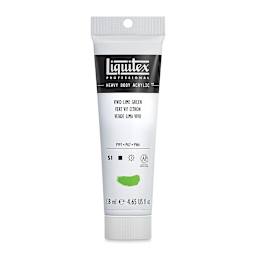 Liquitex Heavy Body Artist Acrylics - Vivid Lime Green, 4.65 oz Tube