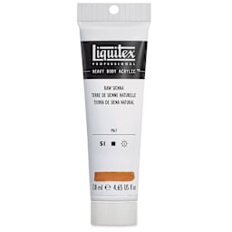 Liquitex Heavy Body Artist Acrylics - Raw Sienna, 4.65 oz Tube