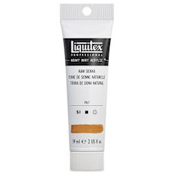 Liquitex Heavy Body Artist Acrylics - Raw Sienna, 2 oz Tube