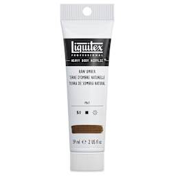 Liquitex Heavy Body Artist Acrylics - Raw Umber, 2 oz Tube