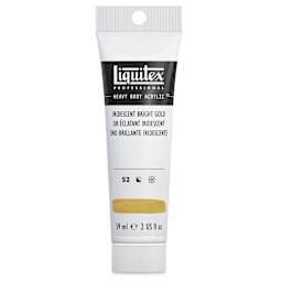 Liquitex Heavy Body Artist Acrylics - Iridescent Bright Gold, 2 oz Tube