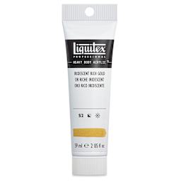 Liquitex Heavy Body Artist Acrylics - Iridescent Rich Gold, 2 oz Tube