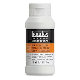 Liquitex Acrylic Varnish - High Gloss, 4 oz bottle