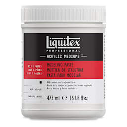 Liquitex Medium - Modeling Paste, 16 oz jar