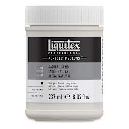 Liquitex Effects Natural Sand Medium - Fine, 8 oz jar