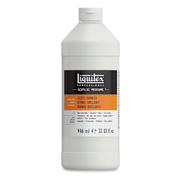 Liquitex Acrylic Varnish - Gloss, 32 oz bottle