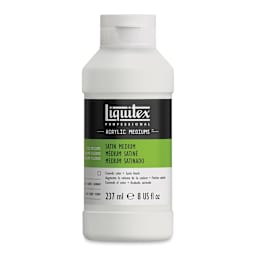 Liquitex Fluids Acrylic Medium - Satin, 237 ml, Bottle