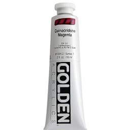 Golden Heavy Body Artist Acrylics - Quinacridone Magenta, 2 oz Tube