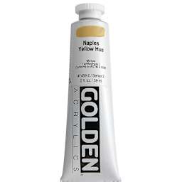 Golden Heavy Body Artist Acrylics - Naples Yellow Hue, 2 oz Tube