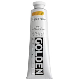 Golden Heavy Body Artist Acrylics - Diarylide Yellow, 2 oz Tube