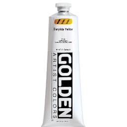 Golden Heavy Body Artist Acrylics - Diarylide Yellow, 5 oz Tube