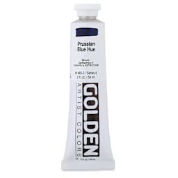 Golden Heavy Body Artist Acrylics - Prussian Blue Hue, 2 oz Tube