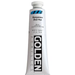 Golden Heavy Body Artist Acrylic - Manganese Blue Hue, 2 oz Tube